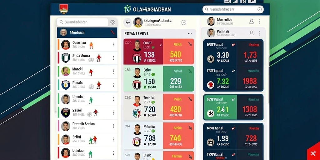 Tampilan antarmuka pengguna yang intuitif dan mudah dinavigasi.