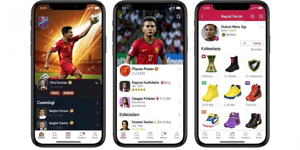 Tampilan antarmuka aplikasi yang menarik.
