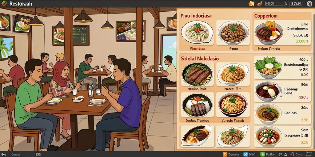 Tampilan antarmuka yang menarik dan modern.