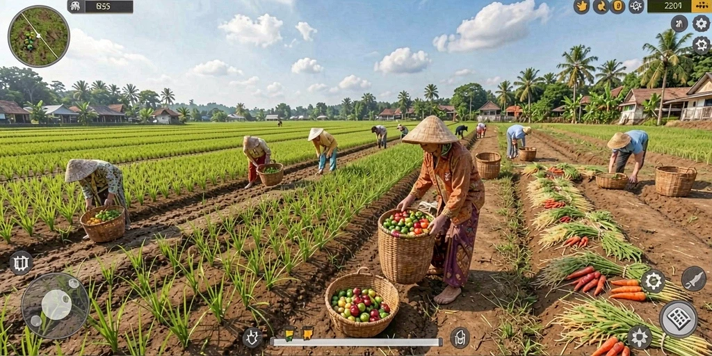 Tampilan menarik saat memilih karakter di CV777.