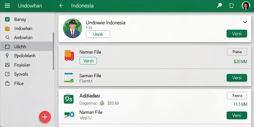 Tampilan antarmuka yang menarik dan mudah digunakan.
