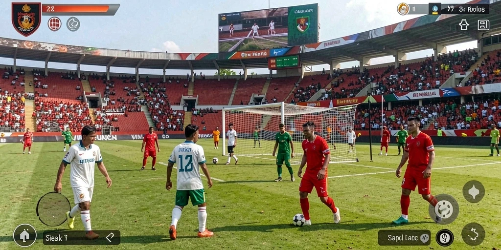 Tampilan karakter pahlawan yang siap bertempur.