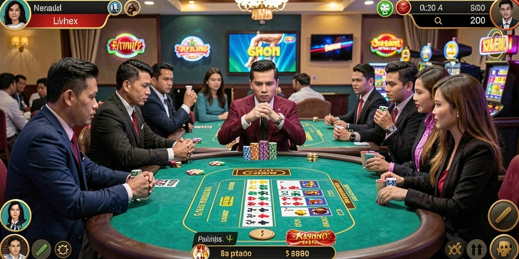 Tampilan awal game yang menarik perhatian.