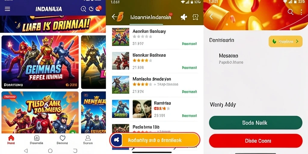 Tampilan antarmuka yang user-friendly.