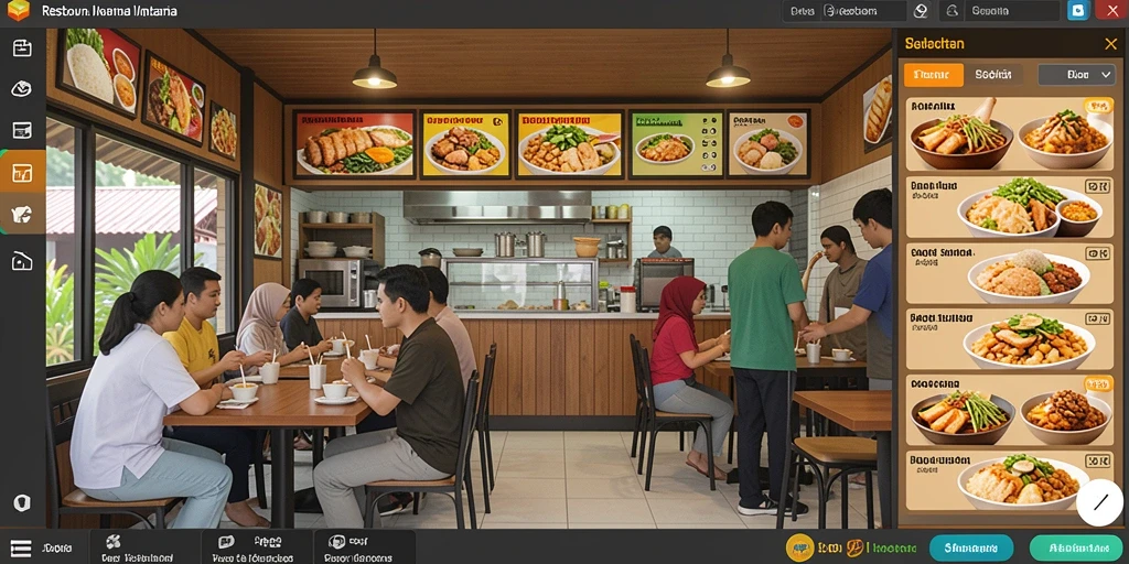 Screenshot HOKI65: Antarmuka permainan yang menarik.