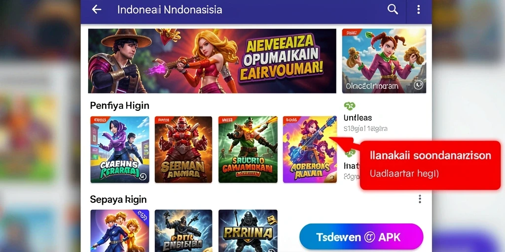 Tampilan antarmuka yang menarik dan user-friendly.