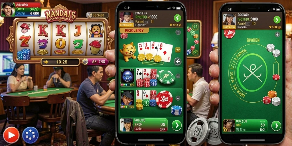 Tampilan awal game QQSTAR yang menarik.