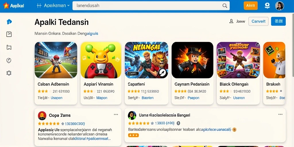 Tampilan awal yang memukau dan intuitif.