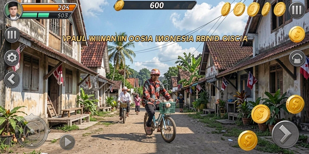 Tampilan menu utama yang memikat