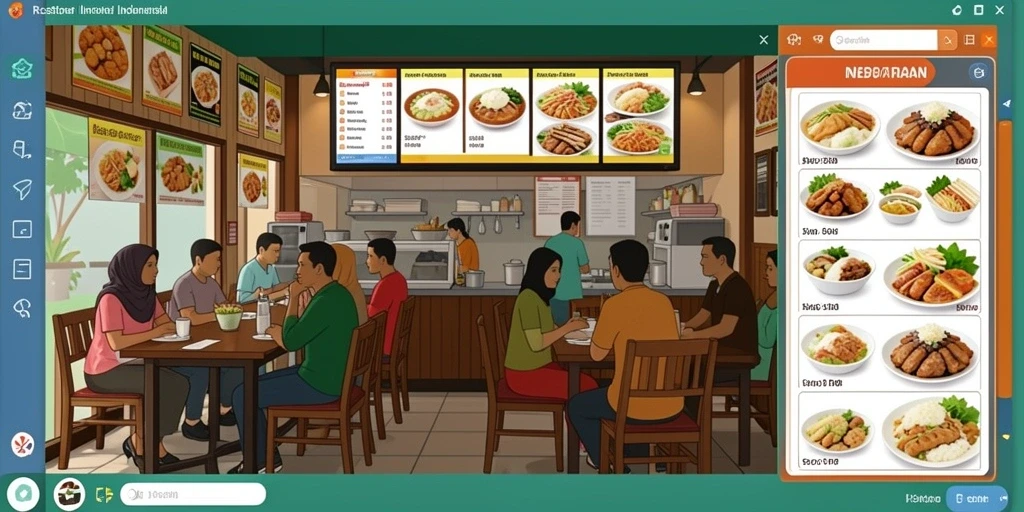 Tampilan antarmuka yang ramah pengguna dan menarik.