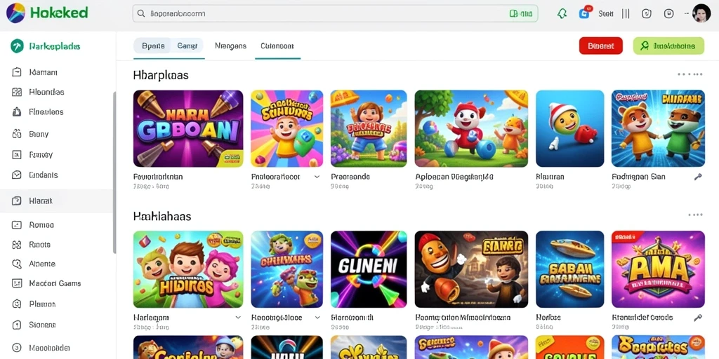 Screenshot menampilkan karakter utama dalam petualangan.